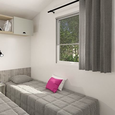 Stacaravan 6 personen - SANTA FE - TV