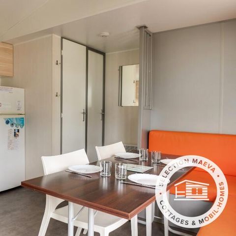 Stacaravan 6 personen - Klassiek 3 Kamers 4/6 Personen + TV