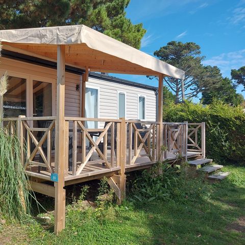 Stacaravan 6 personen - EMERAUDE 3 SLAAPKAMERS