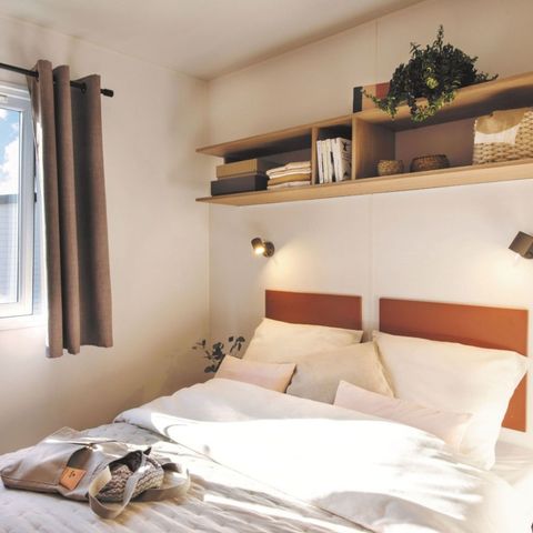 Stacaravan 6 personen - EMERAUDE 3 SLAAPKAMERS