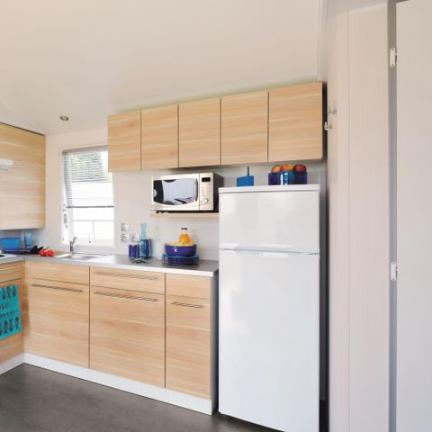 Stacaravan 6 personen - EMERAUDE 3 SLAAPKAMERS