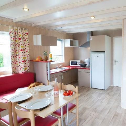 Chalet 4 personen - Chalet Topaze ** 4P. met TV - 2 slaapkamers - 1 badkamer