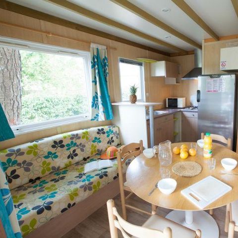 Chalet 4 personen - Chalet Topaze ** 4P. met TV - 2 slaapkamers - 1 badkamer