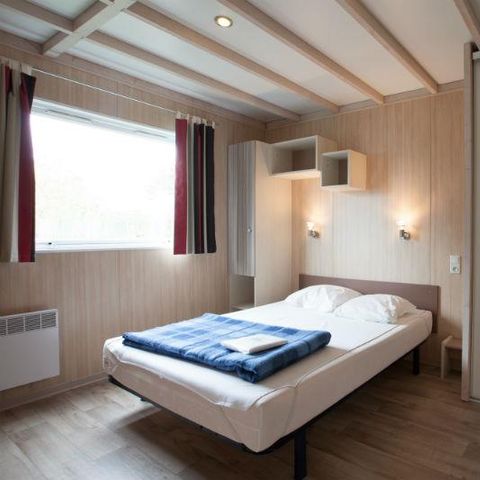 Chalet 4 personen - Chalet Topaze ** 4P. met TV - 2 slaapkamers - 1 badkamer