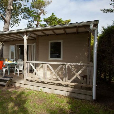 Chalet 4 personen - Chalet Topaze ** 4P. met TV - 2 slaapkamers - 1 badkamer