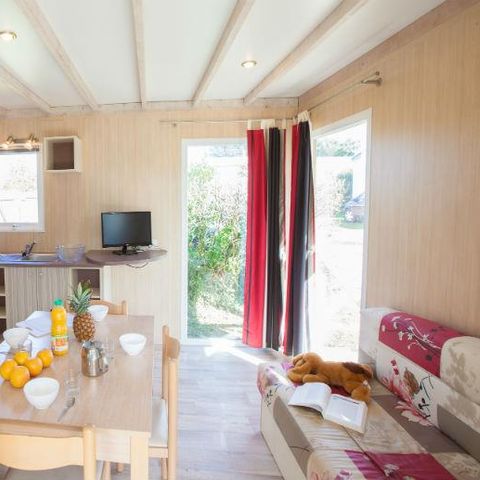 Chalet 6 personen - Chalet Topaze ** 6P. met TV - 3 slaapkamers - 1 badkamer