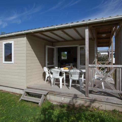 Chalet 6 personen - Chalet Topaze ** 6P. met TV - 3 slaapkamers - 1 badkamer