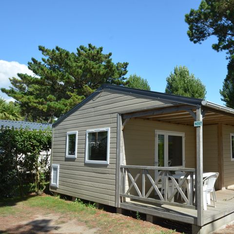 Chalet 6 personen - Chalet Topaze ** 6P. met TV - 3 slaapkamers - 1 badkamer