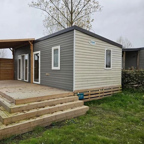 Stacaravan 6 personen - Premium 2 slaapkamers 2 badkamers Relax zonder vaatwasser