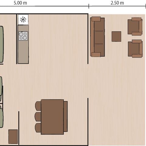 Safaritent 5 personen - Safaritent Luxe (6P)