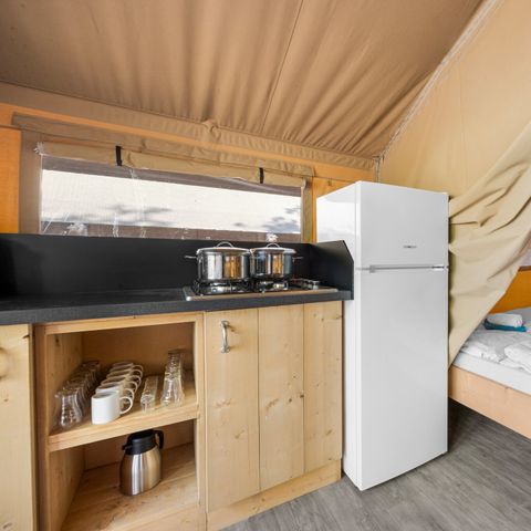 Safaritent 5 personen - Safaritent Lodge + airco (5P)