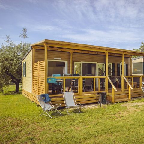 Stacaravan 7 personen - Supreme 3 slaapkamer Lounge