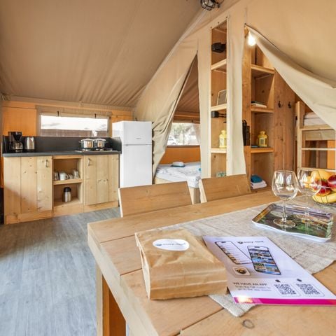 Safaritent 4 personen - Safaritent Lodge + airco (5P)