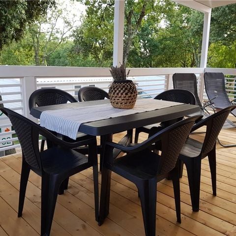 Stacaravan 6 personen - Comfort