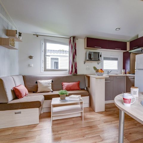 Stacaravan 7 personen - COTTAGE 6/7p 3ch ***