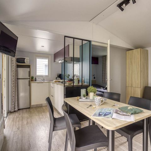 Stacaravan 5 personen - COTTAGE 4/5p 2ch ***