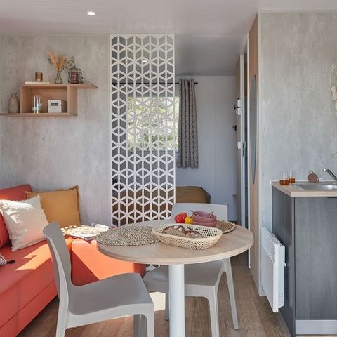 Stacaravan 2 personen - Comfort 18m² 1 bed (2020)