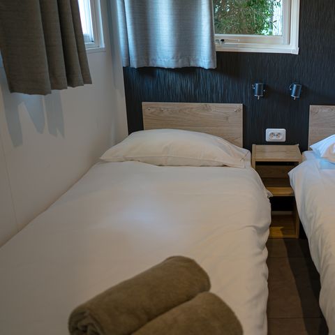 Stacaravan 6 personen - 04 - TAOS LUXE 3 CH 2 SDB - Bosquet