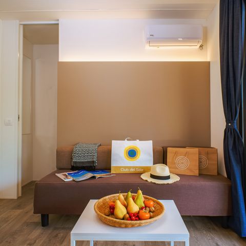 Stacaravan 4 personen - Lodge Superieur Gezin