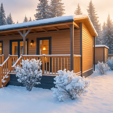 Stacaravan 4 personen - Lodge Deluxe