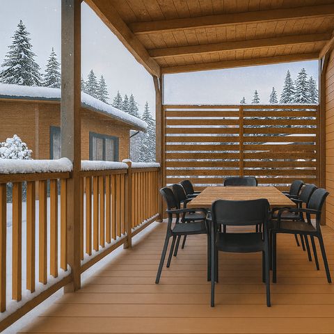 Stacaravan 4 personen - Lodge Deluxe