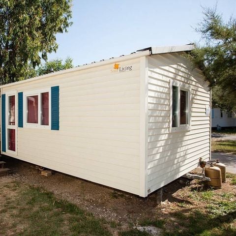 Stacaravan 6 personen - Classic | 2 slaapkamers | 4/6 pers. | Single terras | Air-con.