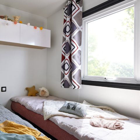 Stacaravan 6 personen - Grand Confort - 3 slaapkamers