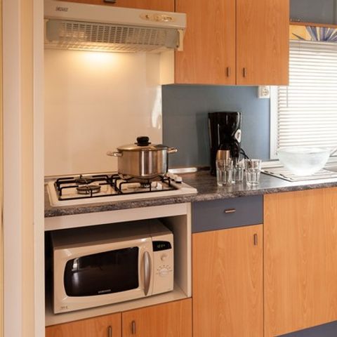 Stacaravan 6 personen - Familie + 2 slaapkamers