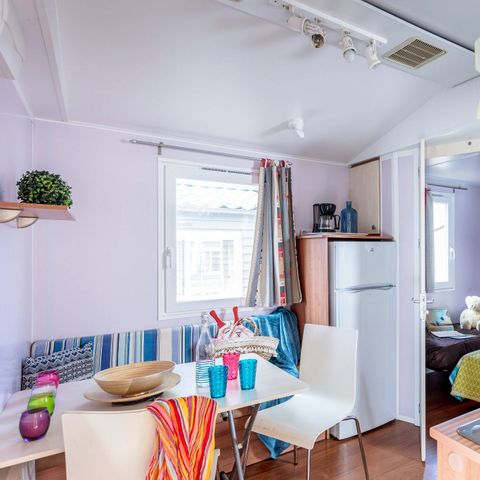 Stacaravan 6 personen - Stacaravan | Klassiek | 2 Slaapkamers | 4/6 Pers. | Verhoogd terras