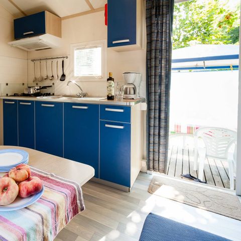 Stacaravan 6 personen - Stacaravan | Classic | 3 slaapkamers | 6 pers. | Single terras | Air-con.