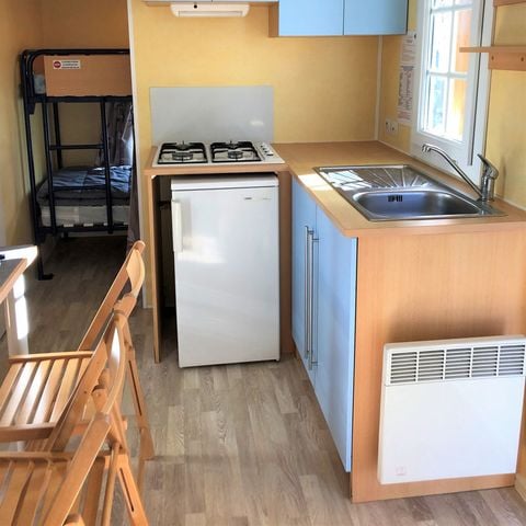 Stacaravan 4 personen - FARNIENTE (2 volwassenen + 2 jonge kinderen)