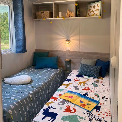 Stacaravan 8 personen - 8p - Cottage Tribu CONFORT met airconditioning