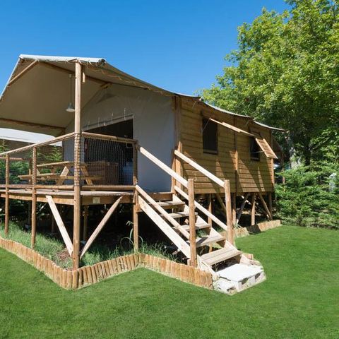 Safaritent 4 personen - CABANE LODGE