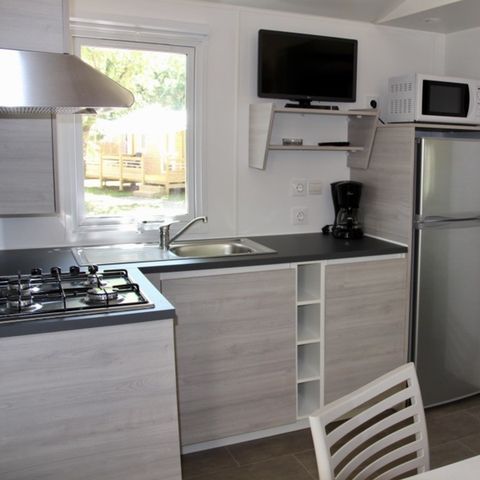 Stacaravan 4 personen - Ciela Confort Compact - 2 slaapkamers