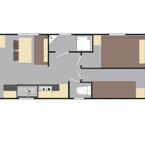 Ongewoon 4 personen - LAVENDEL COMFORT