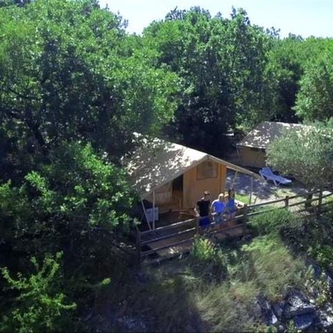 Tent 4 personen - COTTON LODGE COMFORT