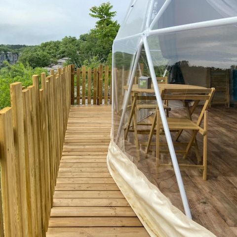 Accommodatie 4 personen - Bulle Insolite en SPA Premium Harmonie