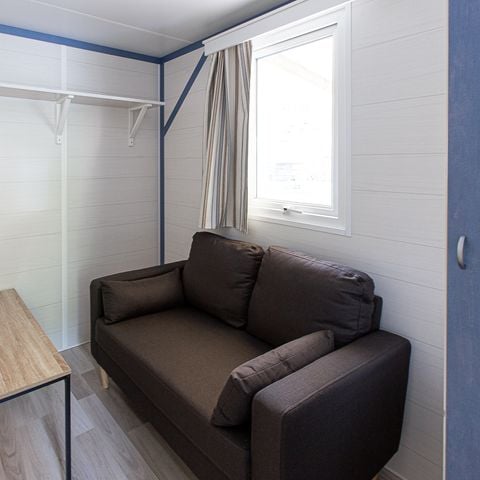 Stacaravan 2 personen - Vésubie zonder airconditioning zonder TV (20m²)