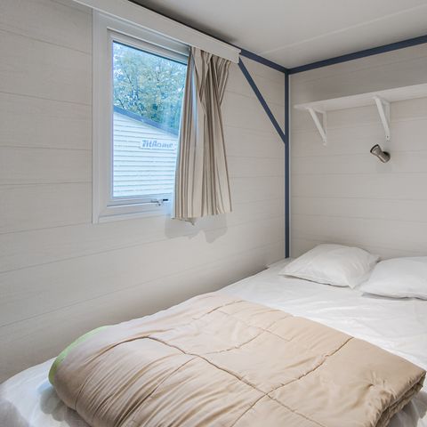 Stacaravan 2 personen - Vésubie zonder airconditioning zonder TV (20m²)