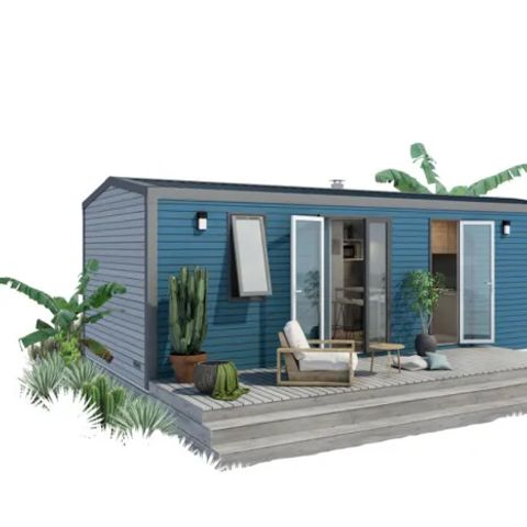 Stacaravan 6 personen - O'Hara Premium 33m² (3 kamers) + Terras