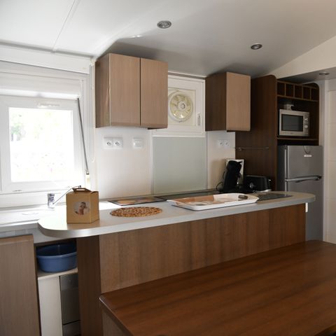 Stacaravan 5 personen - 3 slaapkamers - CLIM - TV