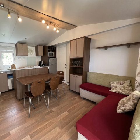 Stacaravan 5 personen - 3 slaapkamers - CLIM - TV