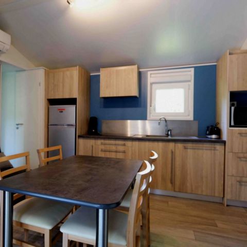 Stacaravan 5 personen - 3BED 5 PERS AIRCO + TV