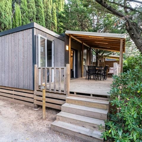 Stacaravan 6 personen - Cottage 4 Kamers 6 Personen Airconditioning + TV