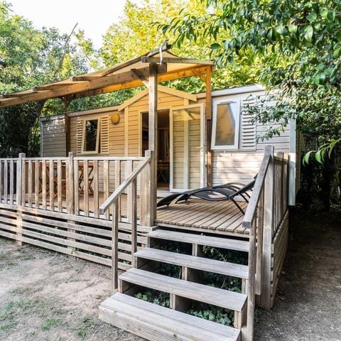 Stacaravan 4 personen - Cottage Esterel 3 Kamers 4 Personen Airconditioning + TV