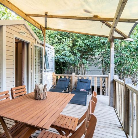 Stacaravan 4 personen - Cottage Esterel 3 Kamers 4 Personen Airconditioning + TV