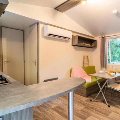 Stacaravan 4 personen - Cottage Esterel 3 Kamers 4 Personen Airconditioning + TV