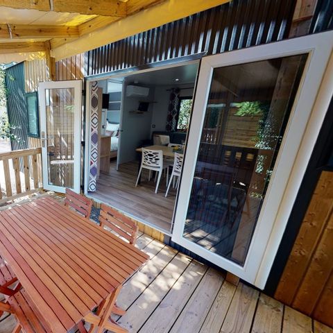 Stacaravan 4 personen - Cottage 3 Kamers 4 Personen Airconditioning + TV