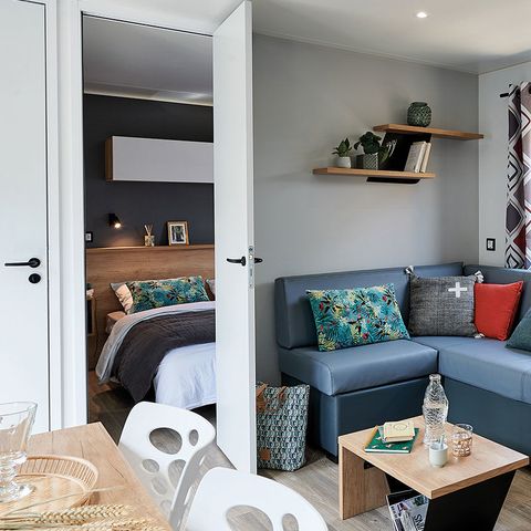 Stacaravan 4 personen - Cottage 3 Kamers 4 Personen Airconditioning + TV