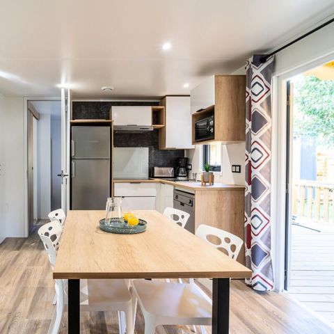 Stacaravan 4 personen - Cottage 3 Kamers 4 Personen Airconditioning + TV